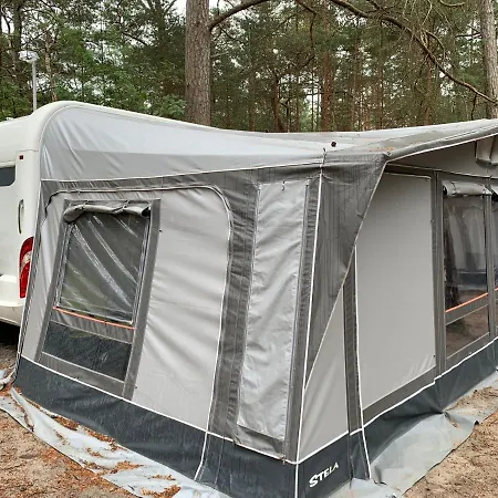 Kemping Przyczepa Kempingowa Hobby Premium, Ul. Helska 11 Hel